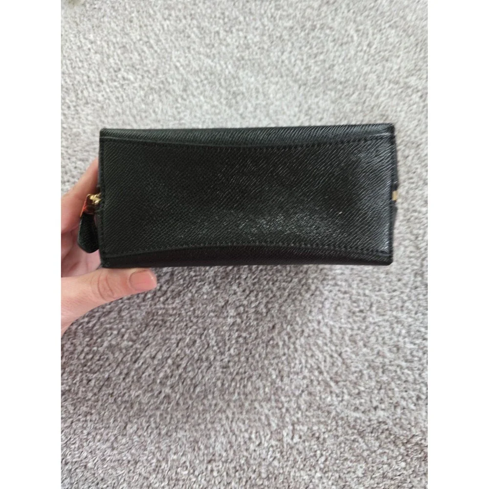 Black Coach Cosmetic Bag